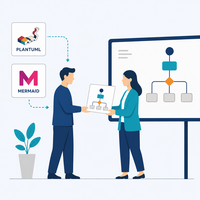 Mermaid and PlantUML Import and Export